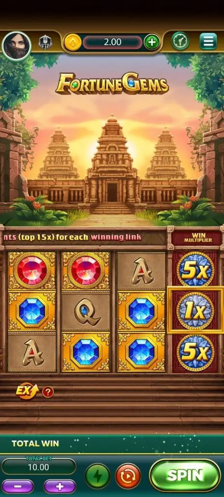 Fortune Gems Layout